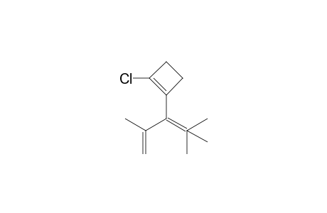 2,4,4-Trimethyl-3-(2'-chloro-1'-cyclobutenyl)-1,3-pentadiene