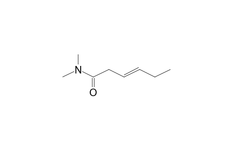 (3E)-N,N-Dimethyl-3-hexenamide