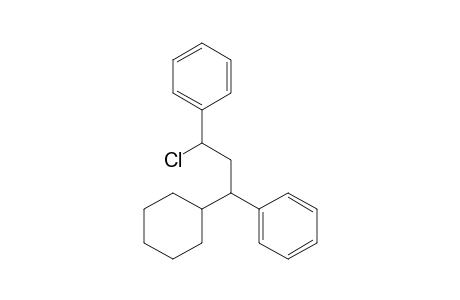 1-Chloro-3-cyclohexyl-1,3-diphenylpropane