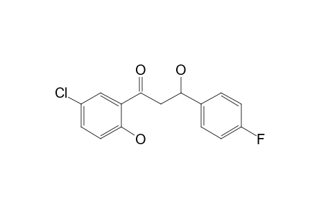 1-(5-Chloro-2-hydroxyphenyl)-3-(4-fluorophenyl)-3-hydroxypropan-1-one