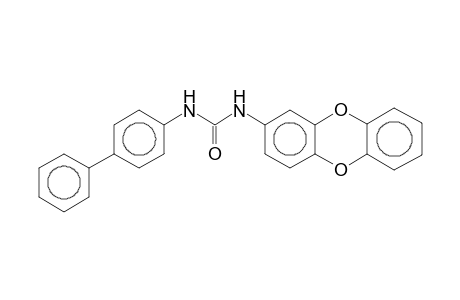 1-(4-Biphenylyl)-3-(dibenzo[b,e][1,4]dioxin-2-yl)urea