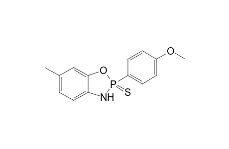 2,3-Dihydro-6-methyl-2-(4-methoxyphenyl)-1,3,2-benzoxazaphosphole-2-sulfide