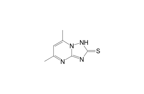 5,7-Dimethyl-2-mercapto-s-triazolo[1,5-a]pyrimidine