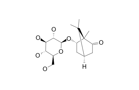 (1S,4S,6S)-6-HYDROXYCAMPHOR-BETA-D-GLUCOPYRANOSIDE