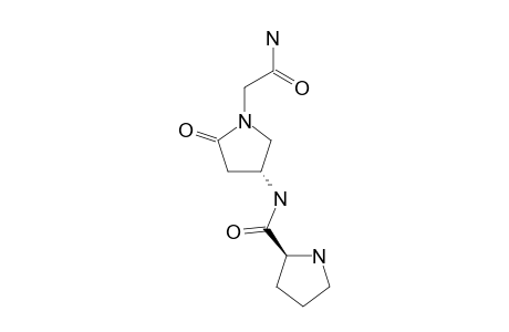 (S)-(-)-4-PROLYLAMINOPYRROLIDIN-2-ON-1-YLACETIC-ACID-AMIDE