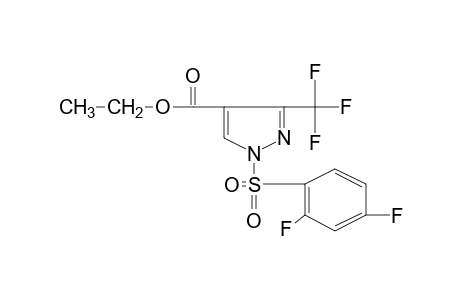 1-[(2,4-difluorophenyl)sulfonyl]-3-(trifluoromethyl)pyrazole-4-carboxylic acid, ethyl ester