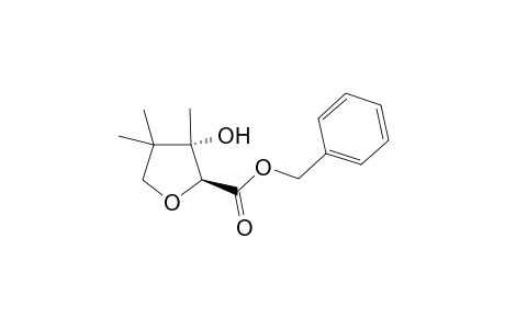 (2S,3S)-Benzyl 3-hydroxy-3,4,4-trimethyltetrahydrofuran-2-carboxylate