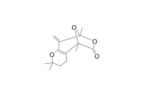 5,6,7,8-TETRAHYDRO-2,2,5,7-TETRAMETHYL-8-METHYLENE-6-OXACHROMANE-5,7-CARBOLACTONE