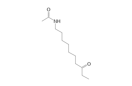 N-(8-oxodecyl)acetamide