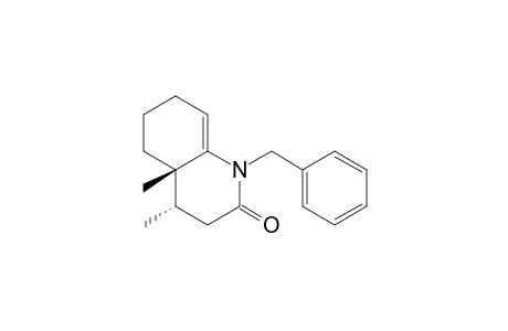 trans-1-Benzyl-4,4a-dimethyl-2-oxo-1,2,3,4,4a,5,6,7-octahydroquinoline