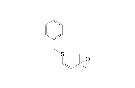 1-Benzylthio-3-methyl-1(Z)-buten-3-ol