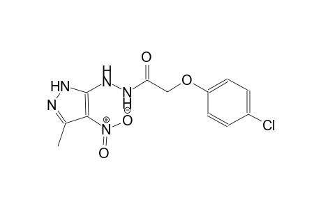 2-(4-chlorophenoxy)-N'-(3-methyl-4-nitro-1H-pyrazol-5-yl)acetohydrazide