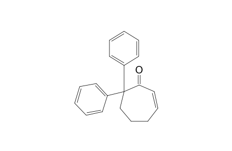 7,7-diphenyl-2-cyclohepten-1-one