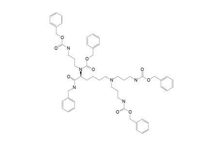 N,N,N'-TRIS-(BENZYLOXYCARBONYL-3-AMINOPROPYL)-L-LYSINE-BENZYLAMIDE