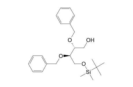 (2R,3R)-2,3-dibenzoxy-4-[tert-butyl(dimethyl)silyl]oxy-butan-1-ol