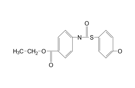 p-carboxythiocarbanilic acid, p-ethyl S-(p-hydroxyphenyl) ester