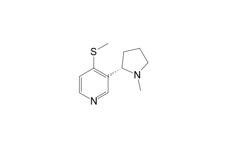 (S)-4-Methylsulfanyl-nicotine