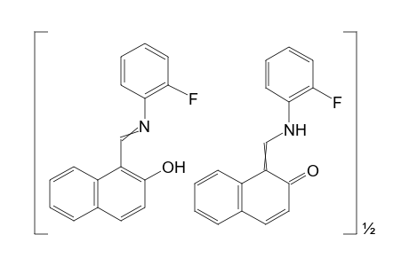 1-[N-(o-FLUOROPHENYL)FORMIMIDOYL]-2-NAPHTHOL