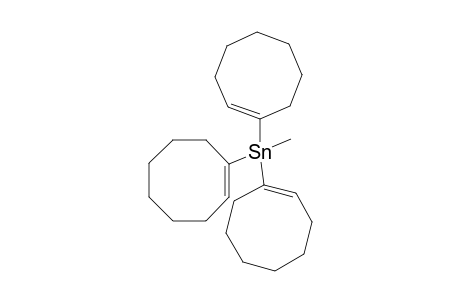 Tris(1-Cycloctenyl) methylstannane