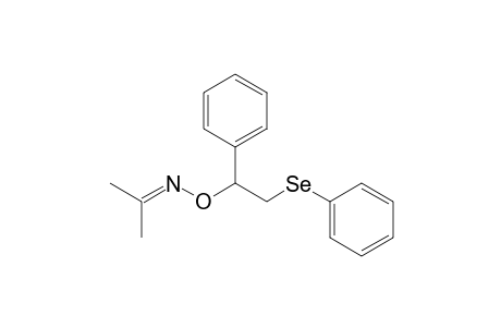 2-[1-Phenyl-2-(phenylseleno)ethoxyimino]propane