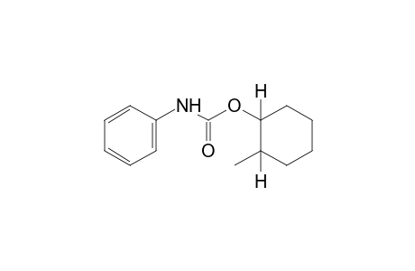 2-methylcyclohexanol, carbanilate