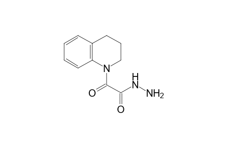 3,4-dihydro-1(2H)-quinolineglyoxylic acid, hydrazide