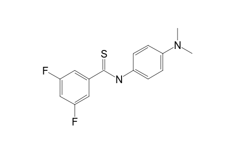 N-(4-Dimethylaminophenyl)-3,5-difluorobenzothioamide