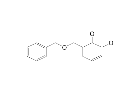 3-(Benzyloxymethyl)hex-5-ene-1,2-diol