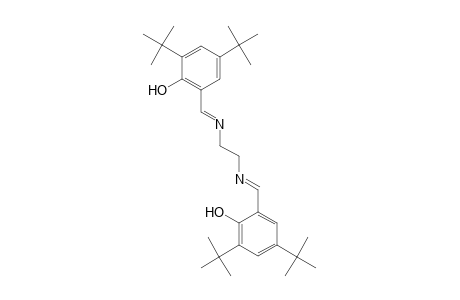 2,4-ditert-butyl-6-{(E)-[((E)-2-{[(E)-(3,5-ditert-butyl-2-hydroxyphenyl)methylidene]amino}ethyl)imino]methyl}phenol