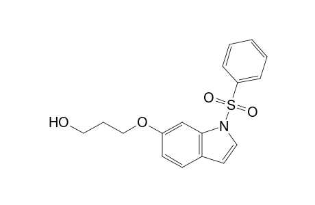 3-(1-besylindol-6-yl)oxypropan-1-ol