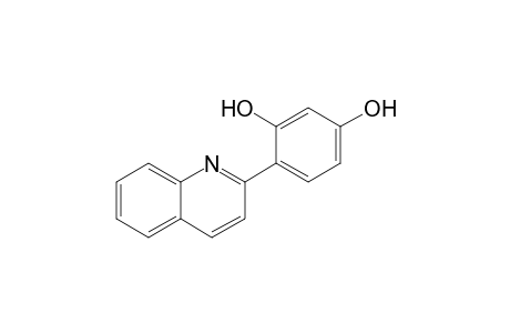 2-(2,4-Dihydroxyphenyl)quinoline-