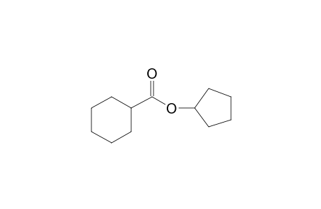 Cyclohexanecarboxylic acid, cyclopentyl ester