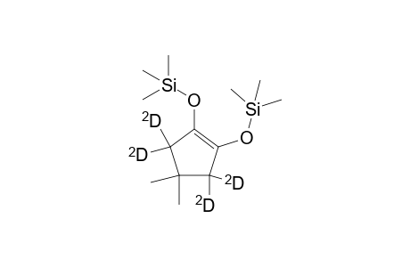 1,2-bis(trimethylsiloxy)-4,4-dimethylcyclopentene-3,3,5,5-(2)H4