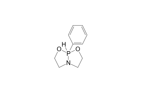 1-Phenyl-2,8-dioxa-5-aza-1-phospha(V)bicyclo(3.3.0)octane