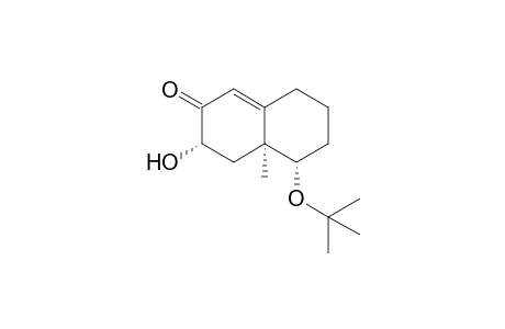 (2S,9S,10S)-6-Methyl-7-tert-butoxy-4-hydroxybicyclo[4.4.0]dec-1-en-3-one isomer