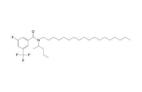 Benzamide, 3-fluoro-5-trifluoromethyl-N-(2-pentyl)-N-octadecyl-