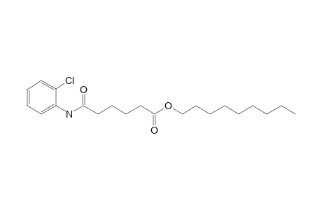 Adipic acid, monoamide, N-(2-chlorophenyl)-, nonyl ester