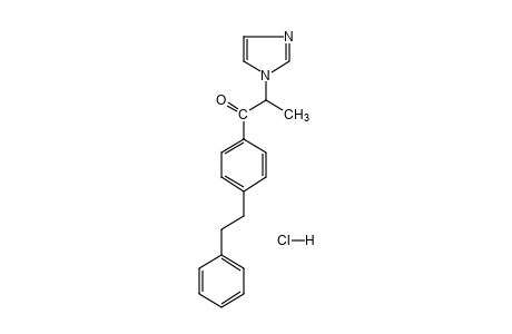 2-(imidazol-1-yl)-4'-phenethylpropiophenone, monohydrochloride
