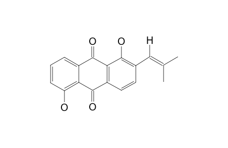 1,5-Dihydroxy-2-(2'-methylprop-1'-enyl)anthraquinone