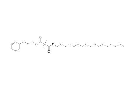 Dimethylmalonic acid, heptadecyl 3-phenylpropyl ester