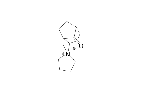1-Methyl-1-(8-oxo-bicyclo[3.2.1]oct-2-yl)-pyrrolidinium iodide