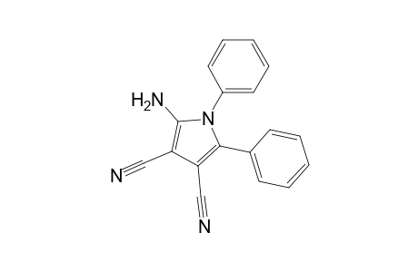 2-amino-1,5-diphenyl-1H-pyrrole-3,4-dicarbonitrile