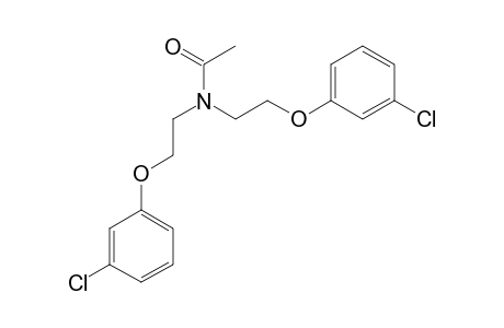 N,N-bis[2-(m-chlorophenoxy)ethyl]acetamide