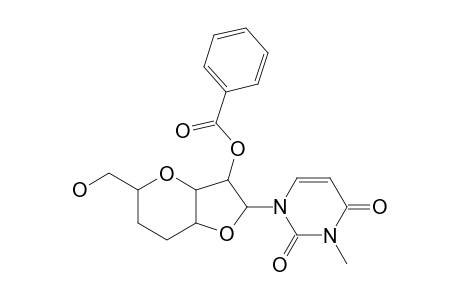 1-(3,7-ANHYDRO-2-O-BENZOYL-5,6-DIDEOXY-ALPHA-L-TALO-OCTOFURANOSYL)-3-METHYL-URACIL