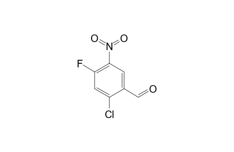 Benzaldehyde, 2-chloro-4-fluoro-5-nitro-