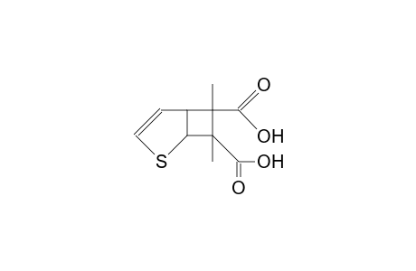 6,7-DIMETHYL-2-THIABICYCLO-[3.2.0]-HEPT-3-EN-6,7-DICARBONSAEURE