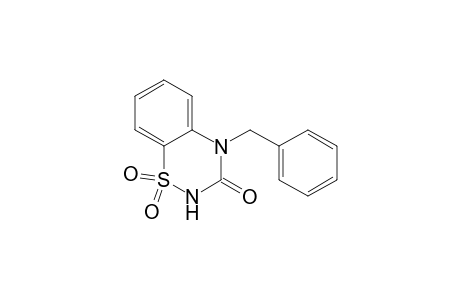 4-BENZYL-3,4-DIHYDRO-2H-1,2,4-BENZOTHIADIAZIN-3-ON-1,1-DIOXIDE