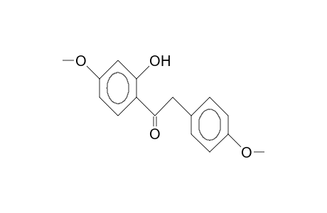 1-(2-HYDROXY-4-METHOXYPHENYL)-2-(4-METHOXYPHENYL)-ETHANONE