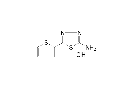 2-amino-5-(2-thenyl)-1,3,4-thiadiazole, monohydrocloride