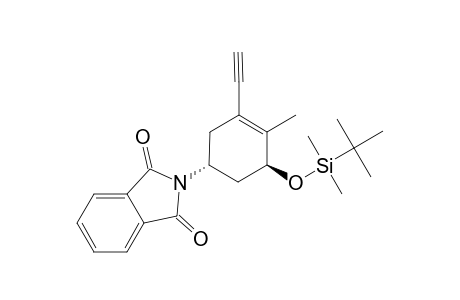 (3S,5R)-3-[(TERT.-BUTYLDIMETHYLSILYL)-OXY]-1-ETHYNYL-2-METHYL-5-PHTHALIMIDOCYCLOHEX-1-ENE